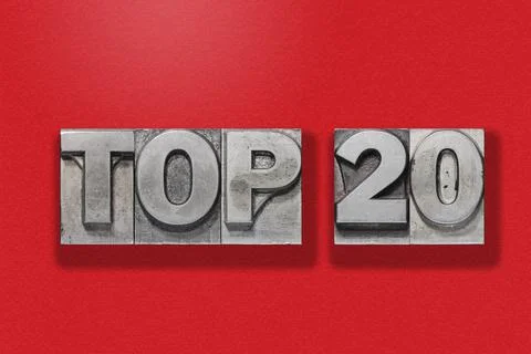 Top 20 on red Stock Photos