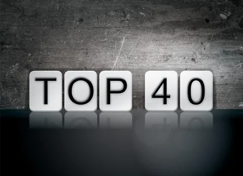 Top 40 Tiled Letters Concept and Theme Stock Illustration