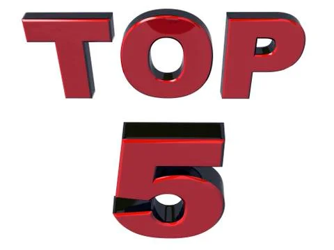 Top 5 Stock Illustration