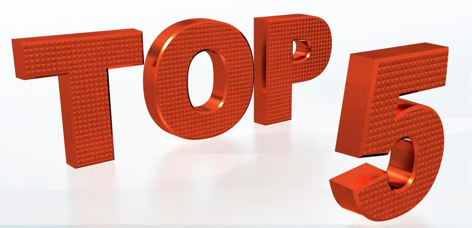 Top 5 Stock Illustration