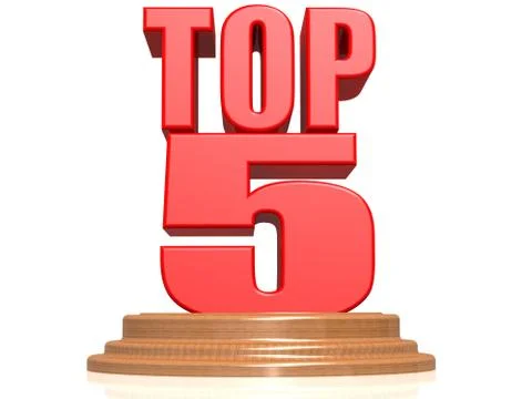 Top 5 Stock-Illustration