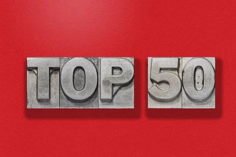 Top 50 on red Stock Photos