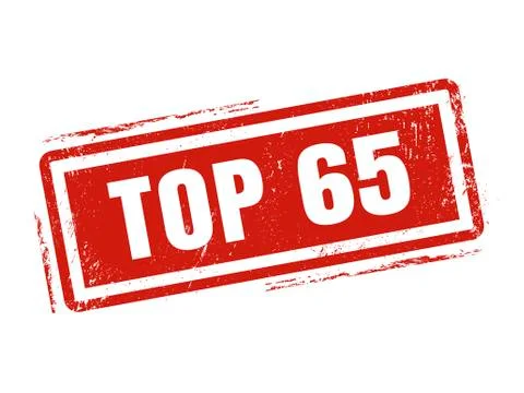 Top 65 red stamp style Stock Illustration