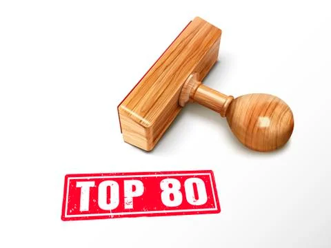 Top 80 text and stamp Stock Illustration