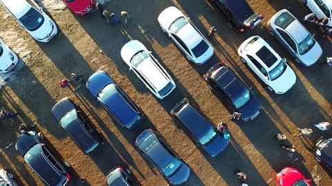 Many Car Stock Videos Royalty Free HD 4K Videos