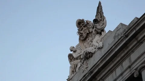 Top Angels Sky Stock Footage 96187418