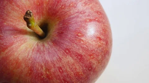 Top Of The Apple Moving From Left To Right Video stock 73513738