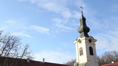 Top of the bell tower Stock Footage 50333956