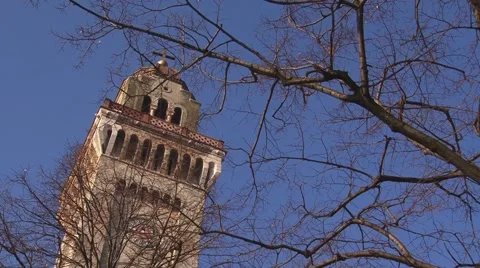 Top of the bell-tower Stock Footage 60264559