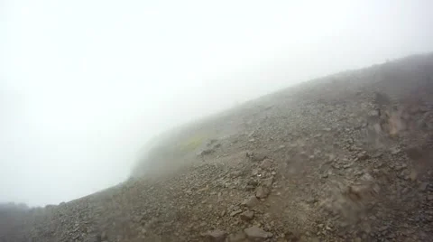 Top of Ben Nevis - GO PRO Stock Footage 42123942
