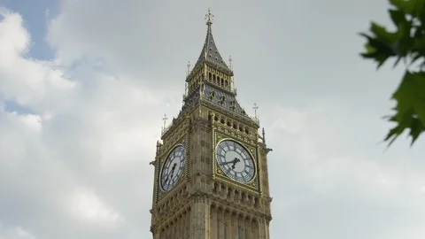Top of the Big Ben Stock Footage 86771566
