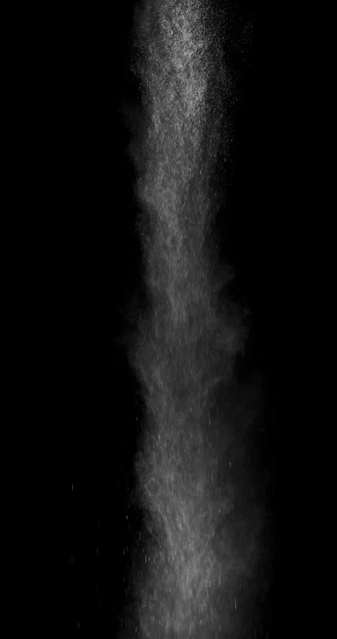 Top-to-Bottom Ash Particle Fall VFX Element Stock Footage 324505158