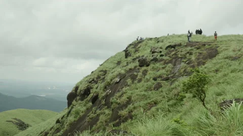 Top of Chambra peak in India Video stock 59677314