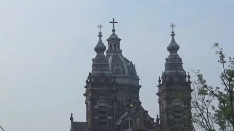 Top of the church Stock Footage 94830698