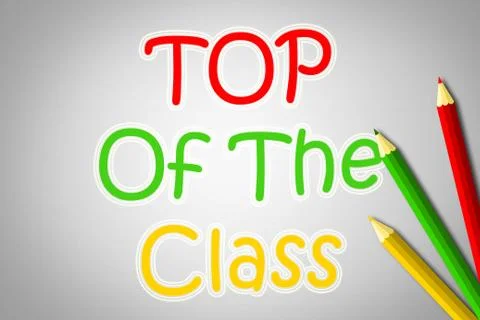 Top of the class concept Stock Illustration