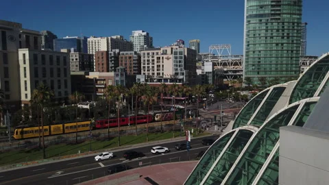 Top of the Convention Center Stock Footage 200917440