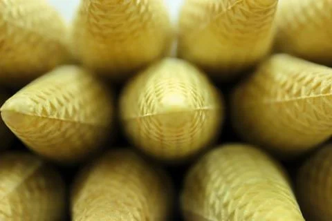 Top of cornets in focus 写真素材