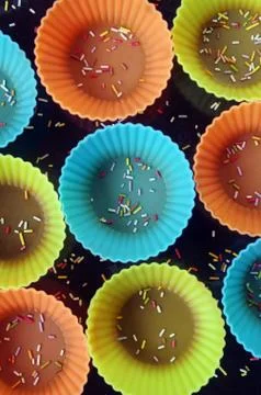 Top cupcakes Stock Photos