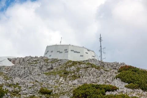 On Top of Dachstein Stock Photos