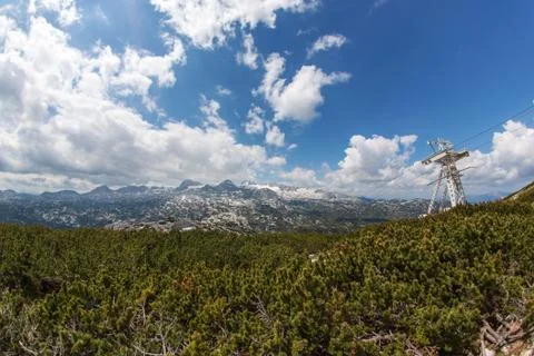 On Top of Dachstein Stock Photos