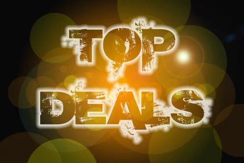 Top deals concept Stock Illustration