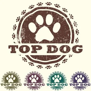 Top dog Stock Illustration