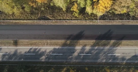 Top down aerial view: Asphalt laying. Top layer. 4k Stockbeeldmateriaal 103306416