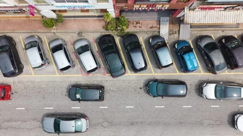 Top-down aerial view of Kota Damansara, Petaling Jaya, Malaysia, showing Stock-Footage 345126984