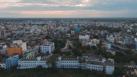 Top down Buildings and Apartment with Multiple Building aerial. Stock Footage 317940549