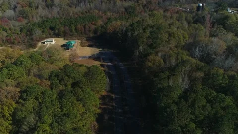 Top Down Drone Aerial View Flying To Play Ground Stock Footage 219030410