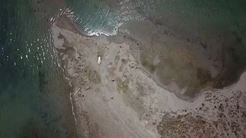 Top down drone shot in Tibet Video stock 137686995