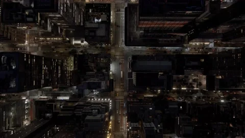 Top Down, Midtown East Aerial Manhattan, Drone view New York City Stock Footage 159019594