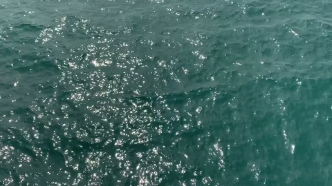 Top-down Ocean Stock Footage