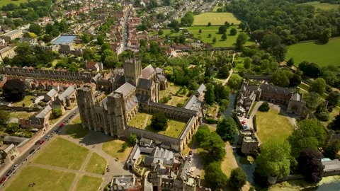 Top down ocean waves via drone crashing blue water against the shore Stock Footage 256943053