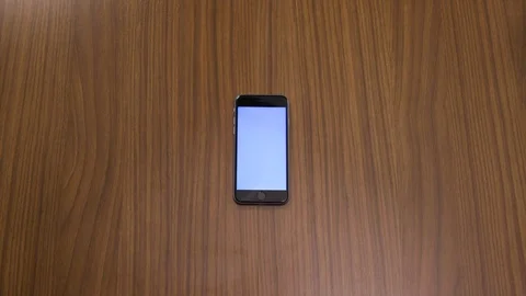 Top down shot off an office work desk environment Stock Footage 119981411