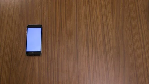 Top down shot off an office work desk environment Stock Footage 119981705