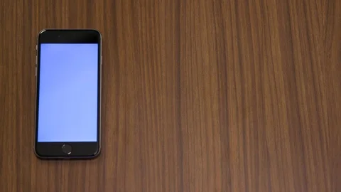 Top down shot off an office work desk environment Stock Footage 119981816