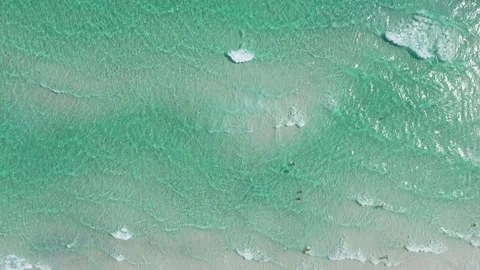 Top Down Shot of Seagrove Beach in Florida. 스톡 동영상 155421828