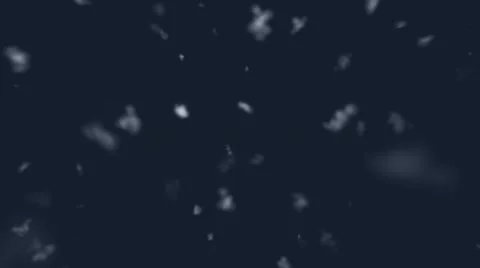 Top-Down Snow Stock Footage 65372897