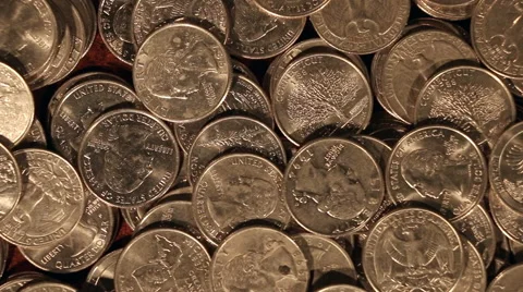 Top Down Tracking shot of American Quarters Stock-Footage 56931122