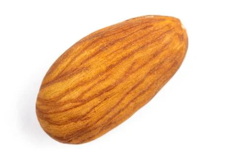 Top-Down View of an Almond Foto stock