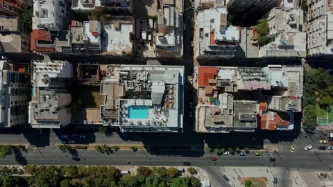 Top down View of Athens Greece 2 Cinematic 库存影片 311511316