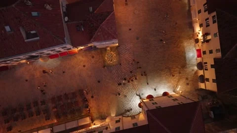 Top down view Kotor Stock Footage 228592151