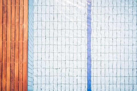 Top-down View Of A Pool 写真素材