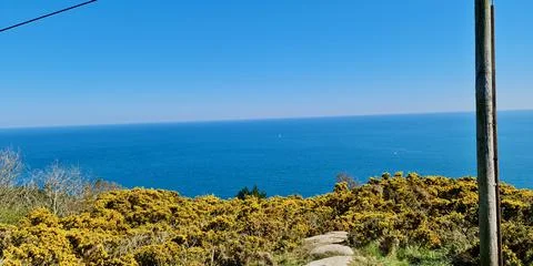 From the top on the edge Stock Photos