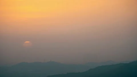 The top of the evening at dusk Stock Footage 198518218