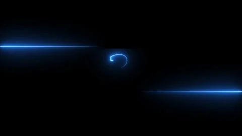 Top Five countdown and let,s go, neon light numbers from 05 to tet,s go, la.. Stock Footage 333830066