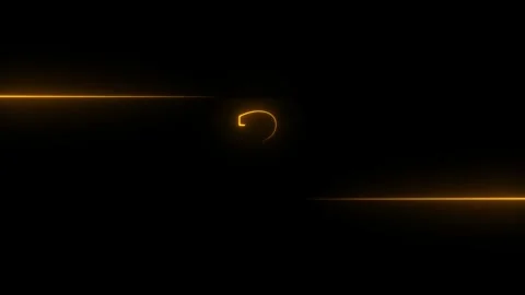 Top Five countdown and let,s go, neon light numbers from 05 to tet,s go, la.. Stock Footage 333830086
