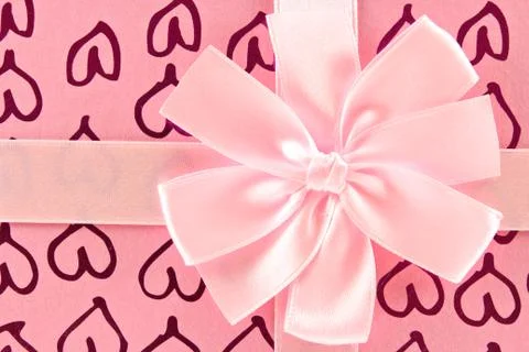 Top of gift box Stock Photos