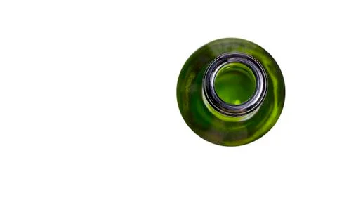 A top of green bottle Stock Photos